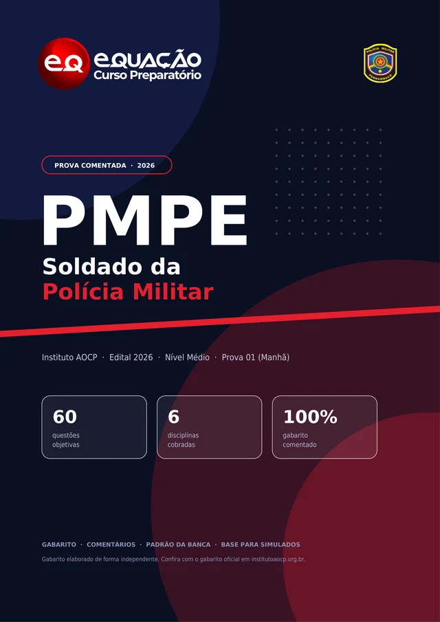 Página 1: Capa do material